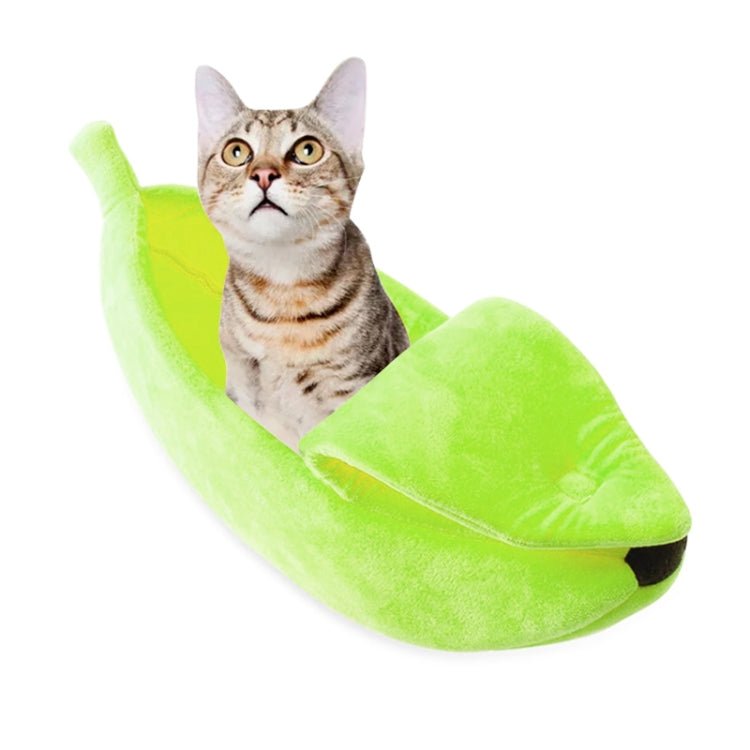 Creative Kennel Banana Shape Cat Litter Winter Warm Pet Nest - Trustpick
