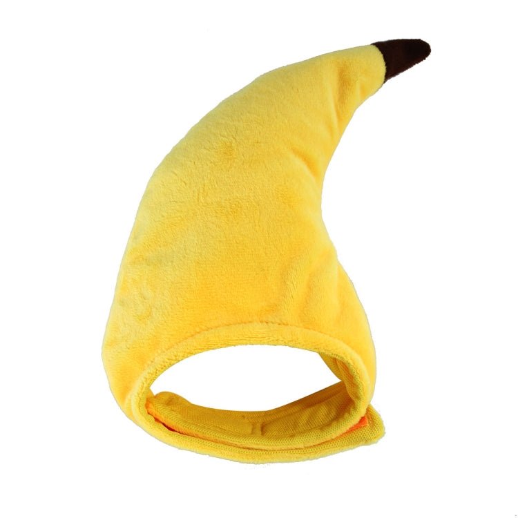 Creative Turned Funny Pet Cat Teddy Festival Funny Banana Headgear - Trustpick