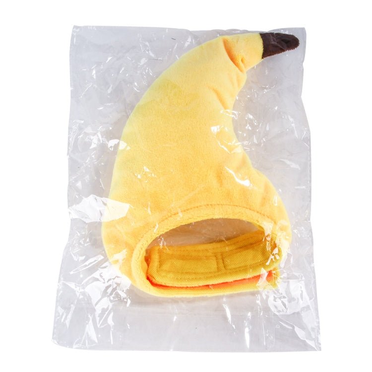 Creative Turned Funny Pet Cat Teddy Festival Funny Banana Headgear - Trustpick