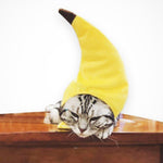 Creative Turned Funny Pet Cat Teddy Festival Funny Banana Headgear - Trustpick