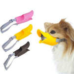 Cute Duck Mouth Shape Silicone Muzzle for Pet Dog, Size: S - Trustpick