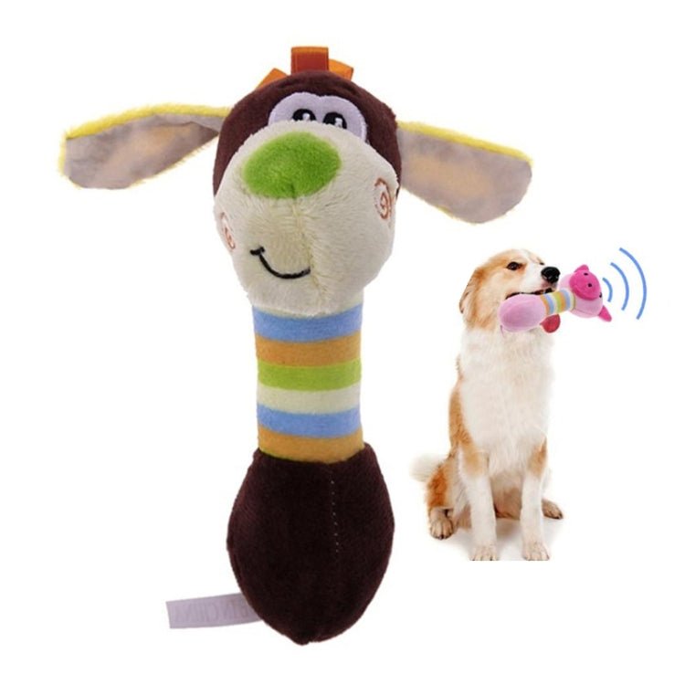 Cute Pet Dog Toys Chew Squeaker Animals Pet Toys Plush Puppy Honking Squirrel For Dogs Cat Chew Squeak Toy Dog Goods - Trustpick