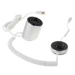 Cylindrical Display Stand Digital Security System Burglar Alarm / Anti - theft Alarm with Password Remote Control for iPhone & iPod & iPad with 8 Pin Port - Trustpick
