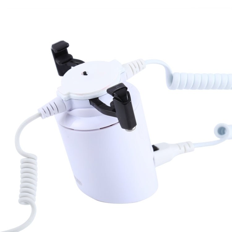 Cylindrical Display Stand Security System Burglar Alarm / Anti - theft Alarm Display Holder with Infrared Remote Control for iPhone / iPod with 8 - Pin Port - Trustpick