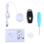 Cylindrical Display Stand Security System Burglar Alarm / Anti - theft Alarm Display Holder with Infrared Remote Control for Smartphones with Micro - USB Port - Trustpick