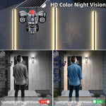 D31 9MP Multi - lens Panoramic Solar Surveillance PTZ Dome Camera - Trustpick