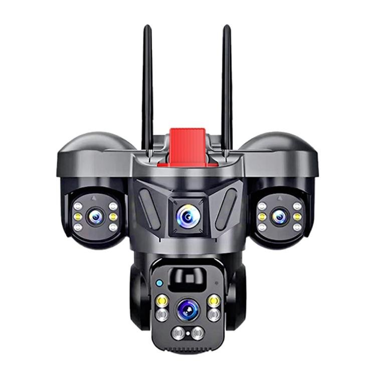 D31 9MP Multi - lens Panoramic Solar Surveillance PTZ Dome Camera - Trustpick