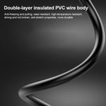 DC Male To DC Male + DC Female Power Connection Cable, Length: 0.3m - Trustpick