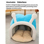 Deer Antler Design Warm Soft Cat Dog Bed - Trustpick