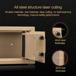 Deli Home Office Hotel Mini Electronic Security Lock Box Wall Cabinet Safety Box - Trustpick