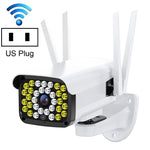 Difang DF - 36Q Outdoor HD Surveillance IP Camera, Support Voice Intercom & Night Vision & Human Figure Detection & TF Card, WiFi + HD PTZ Rotation, US Plug - Trustpick