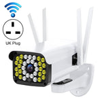 Difang DF - 36Q Outdoor HD Surveillance IP Camera, Support Voice Intercom & Night Vision & Human Figure Detection & TF Card, WiFi + HD PTZ Rotation, US Plug - Trustpick