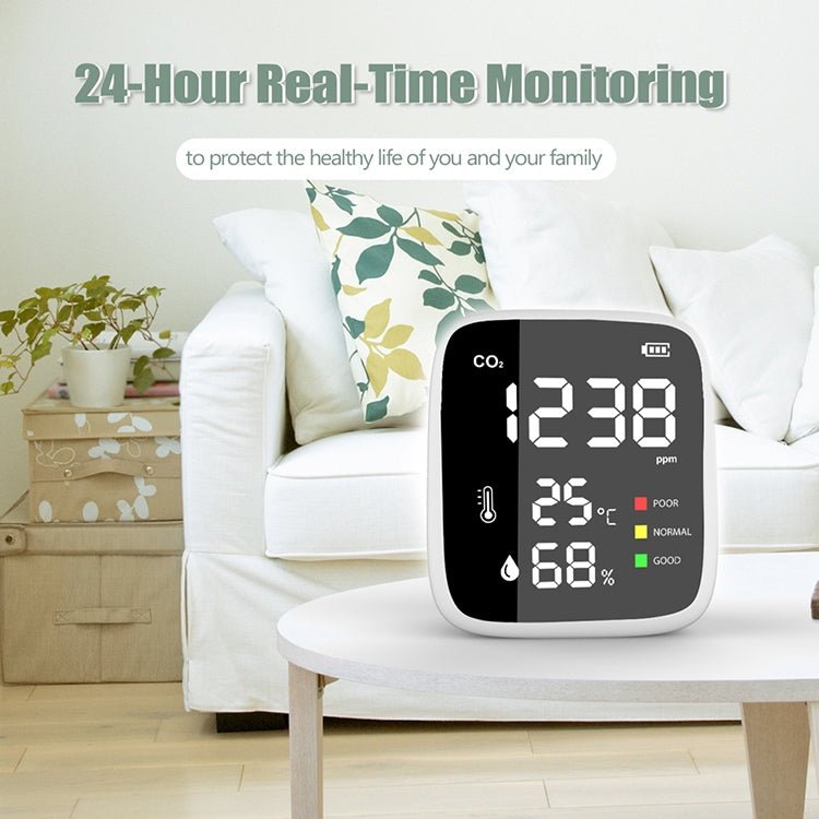 DM1308B Carbon Dioxide Detector Concentration Monitor with LED Display - Trustpick