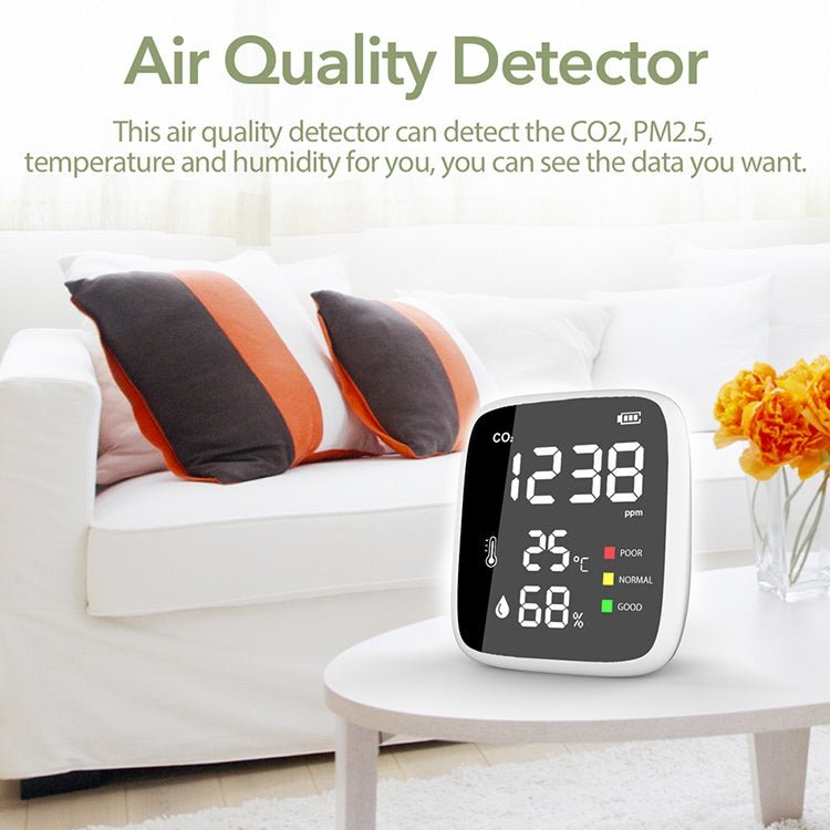 DM1308B Carbon Dioxide Detector Concentration Monitor with LED Display - Trustpick