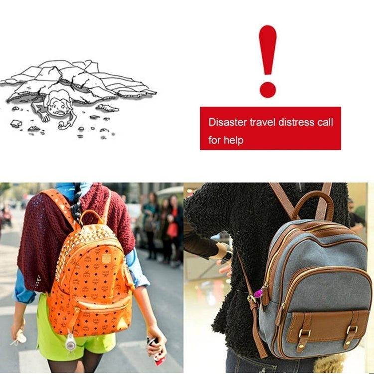 DOBERMAN Key - chain Personal Security Alarm Pull Ring Triggered Anti - attack Safety Emergency Alarm - Trustpick