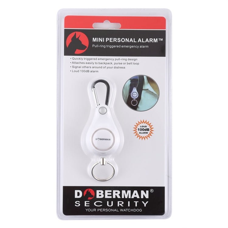 DOBERMAN Key - chain Personal Security Alarm Pull Ring Triggered Anti - attack Safety Emergency Alarm - Trustpick