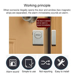DOBERMAN SE - 0119 Household Anti - theft Wireless Remote Control Door Magnetic Sensor Alarm - Trustpick