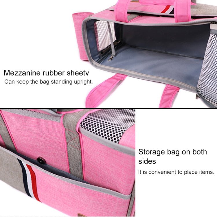 DODOPET Outdoor Portable Oxford Cloth Cat Dog Pet Carrier Bag Handbag Shoulder Bag, Size: 43 x 19 x 26cm - Trustpick