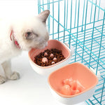 Dog and Cat Anti - choke Feeding Water Hanging Bowl Creative Plastic Pet Bowl - Trustpick