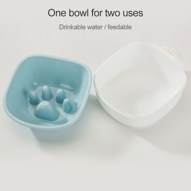 Dog and Cat Anti - choke Feeding Water Hanging Bowl Creative Plastic Pet Bowl - Trustpick