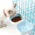 Dog and Cat Anti - choke Feeding Water Hanging Bowl Creative Plastic Pet Bowl - Trustpick