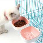Dog and Cat Anti - choke Feeding Water Hanging Bowl Creative Plastic Pet Bowl - Trustpick