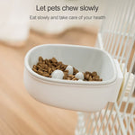 Dog and Cat Anti - choke Feeding Water Hanging Bowl Creative Plastic Pet Bowl - Trustpick