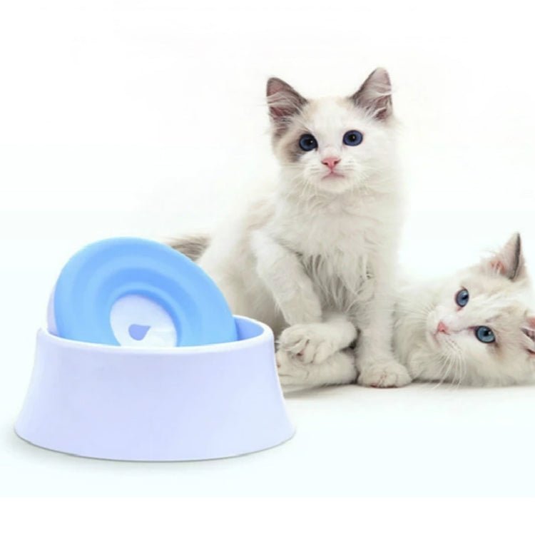 Dog Drinking Water Dog Pot Not Wet Mouth Splash Water Large Capacity Buoyancy Dog ??Bowl - Trustpick