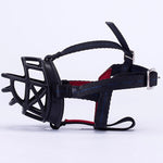 Dog Muzzle Prevent Biting Chewing and Barking Allows Drinking and Panting, Size: 10.3*9.3*12.5cm - Trustpick