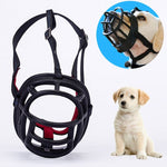 Dog Muzzle Prevent Biting Chewing and Barking Allows Drinking and Panting, Size: 6.8*6.3*7.8cm - Trustpick