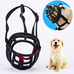 Dog Muzzle Prevent Biting Chewing and Barking Allows Drinking and Panting, Size: 8.2*7.6*10.4cm - Trustpick