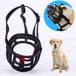 Dog Muzzle Prevent Biting Chewing and Barking Allows Drinking and Panting, Size: 8.8*8.4*11cm - Trustpick