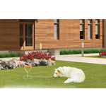 Dog Pile Fixation Spiral Nail with Handle For Medium Small Dog Long Training Outdoor, Size: 45cm*9mm - Trustpick