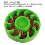 Dog Slow Food Bowl Pet Tattoo Deflection Bowl - Trustpick