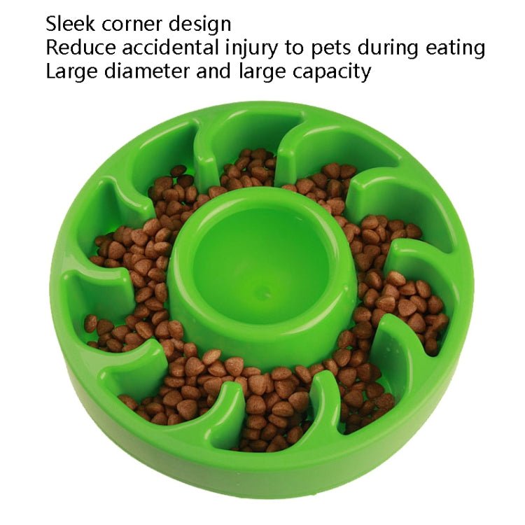 Dog Slow Food Bowl Pet Tattoo Deflection Bowl - Trustpick