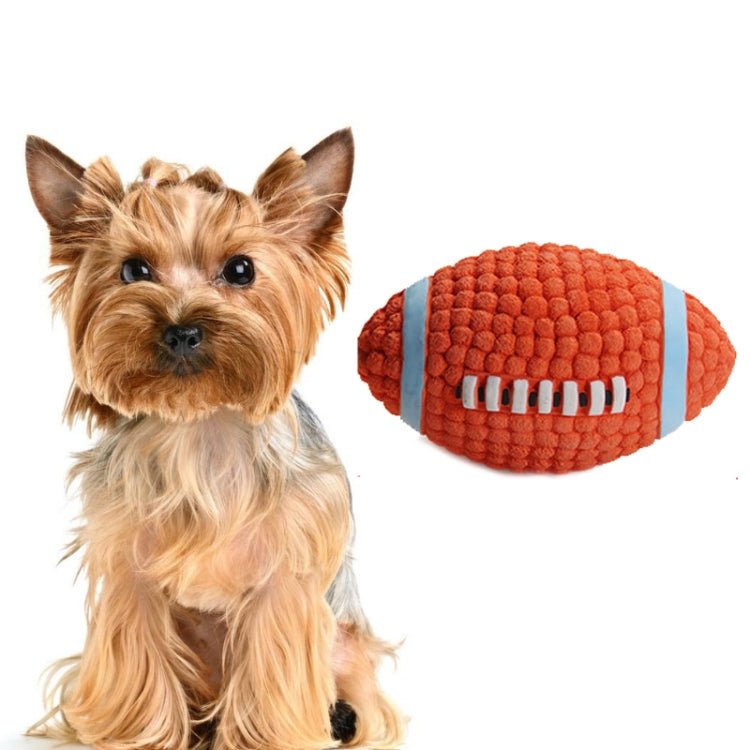 Dog Toy Latex Dog Bite Sound Ball Pet Toys - Trustpick