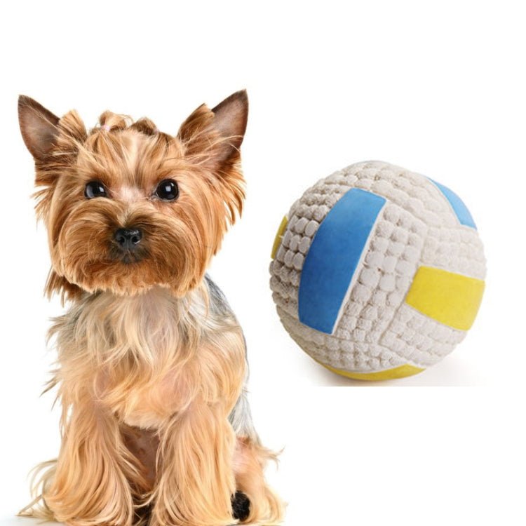 Dog Toy Latex Dog Bite Sound Ball Pet Toys - Trustpick