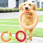 Dog Toys Pets Tension Ring Tooth Cleaning Toys - Trustpick