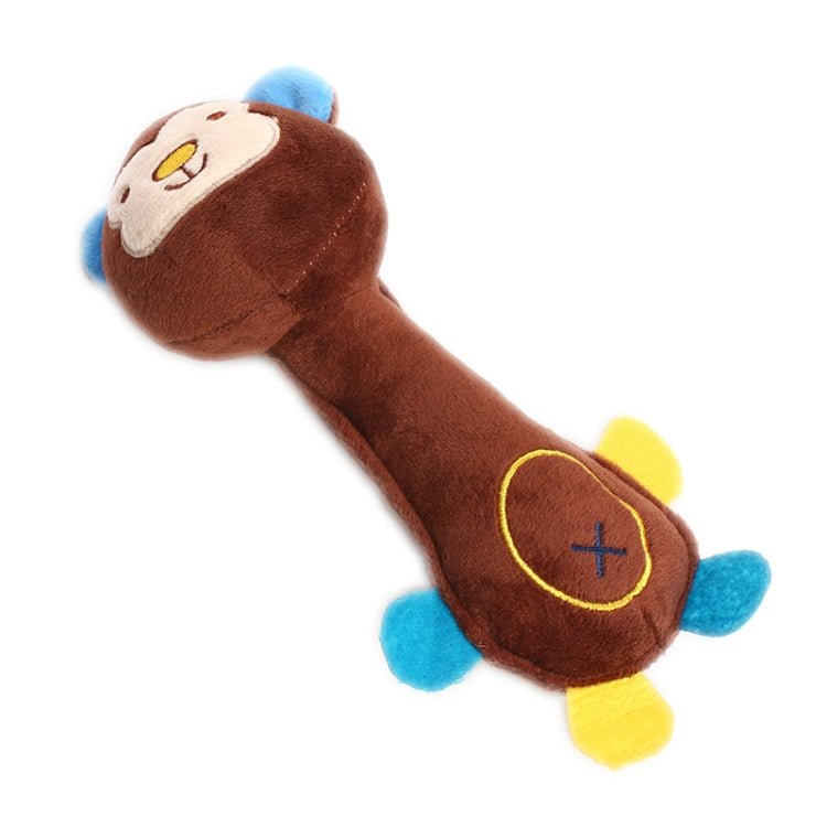 Dog Toys Plush Sound Toys Bite Resistant Teething Dog Supplies - Trustpick