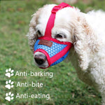 Doglemi Dog Muzzle Pet Supplies Breathable Bark Stopper Muzzle Dog Mouth Cover - Trustpick