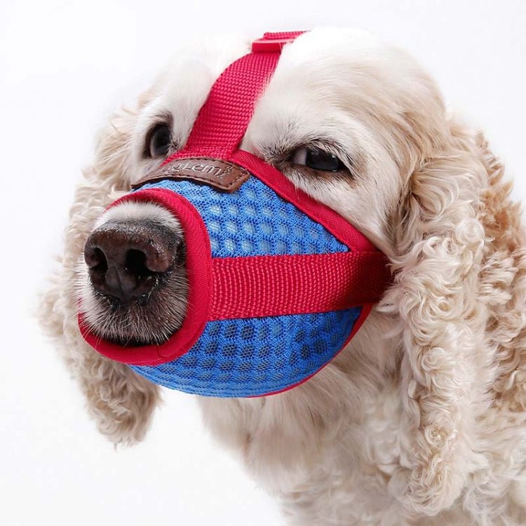 Doglemi Dog Muzzle Pet Supplies Breathable Bark Stopper Muzzle Dog Mouth Cover - Trustpick