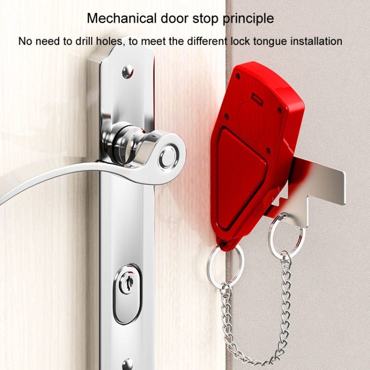 Door Stopper Home Burglary Girls Live Alone Security Lock Inside Opening Door Plug - Trustpick