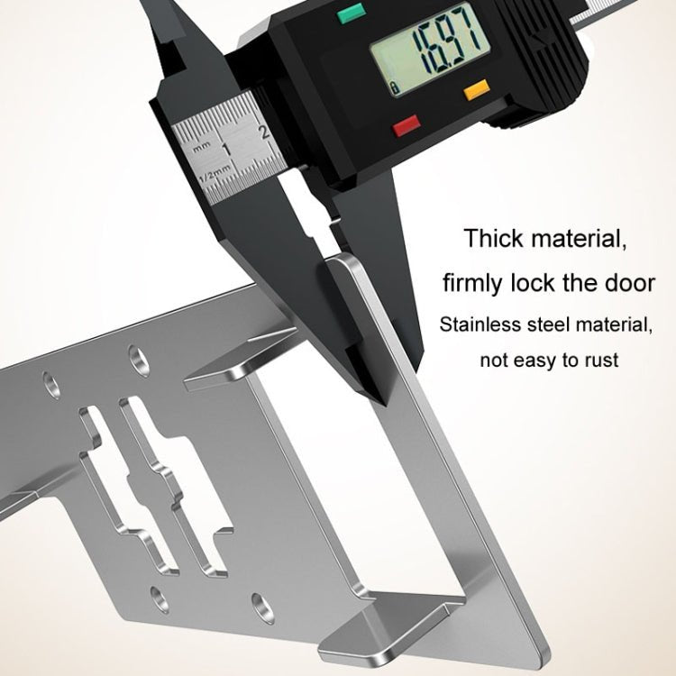 Door Stopper Home Burglary Girls Live Alone Security Lock Inside Opening Door Plug - Trustpick