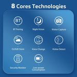 DoorBell i9 Wireless Doorbell Camera, Night vision, Motion Detection, Two - way Intercom - Trustpick