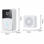 DoorBell X3 VGA WiFi Smart Video Doorbell with Chime, Support Night Vision - Trustpick