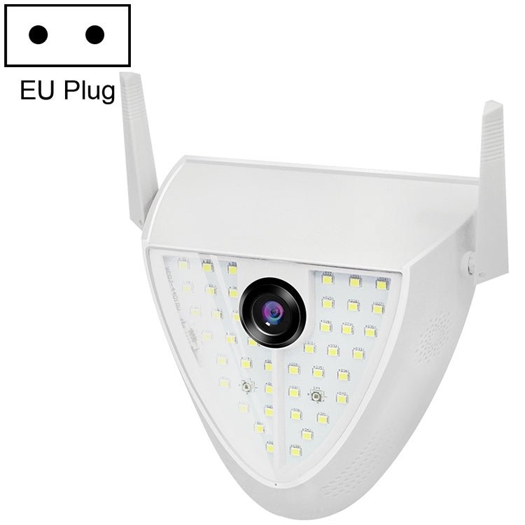 DP16 2.0 Megapixel 42 LEDs Garden Light Smart Camera, Support Motion Detection / Night Vision / Voice Intercom / TF Card, AU Plug - Trustpick