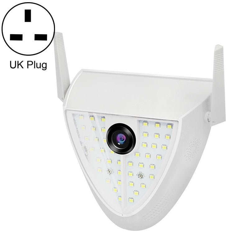 DP16 2.0 Megapixel 42 LEDs Garden Light Smart Camera, Support Motion Detection / Night Vision / Voice Intercom / TF Card, AU Plug - Trustpick
