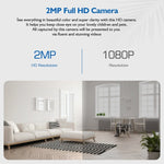 DP17 2.0 Million Pixels Dual Light Source Smart Dual - band WiFi 1080P HD Outdoor Network Light Bulb Camera, Support Infrared Night Vision & Two - way Audio & Motion Detection & TF Card - Trustpick