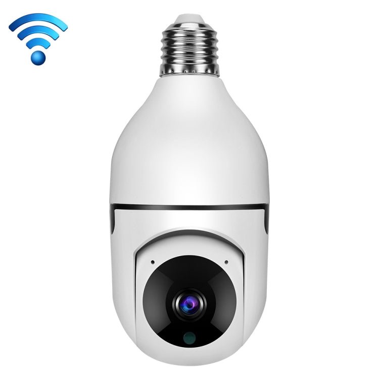 DP17 2.0 Million Pixels Single Light Source Smart Dual - band WiFi 1080P HD Outdoor Network Light Bulb Camera, Support Infrared Night Vision & Two - way Audio & Motion Detection & TF Card - Trustpick