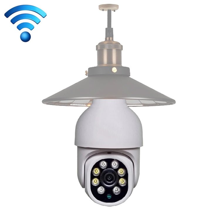 DP19 Smart WiFi HD Outdoor Network Light Bulb Camera, Support Infrared Night Vision & Motion Detection & TF Card - Trustpick